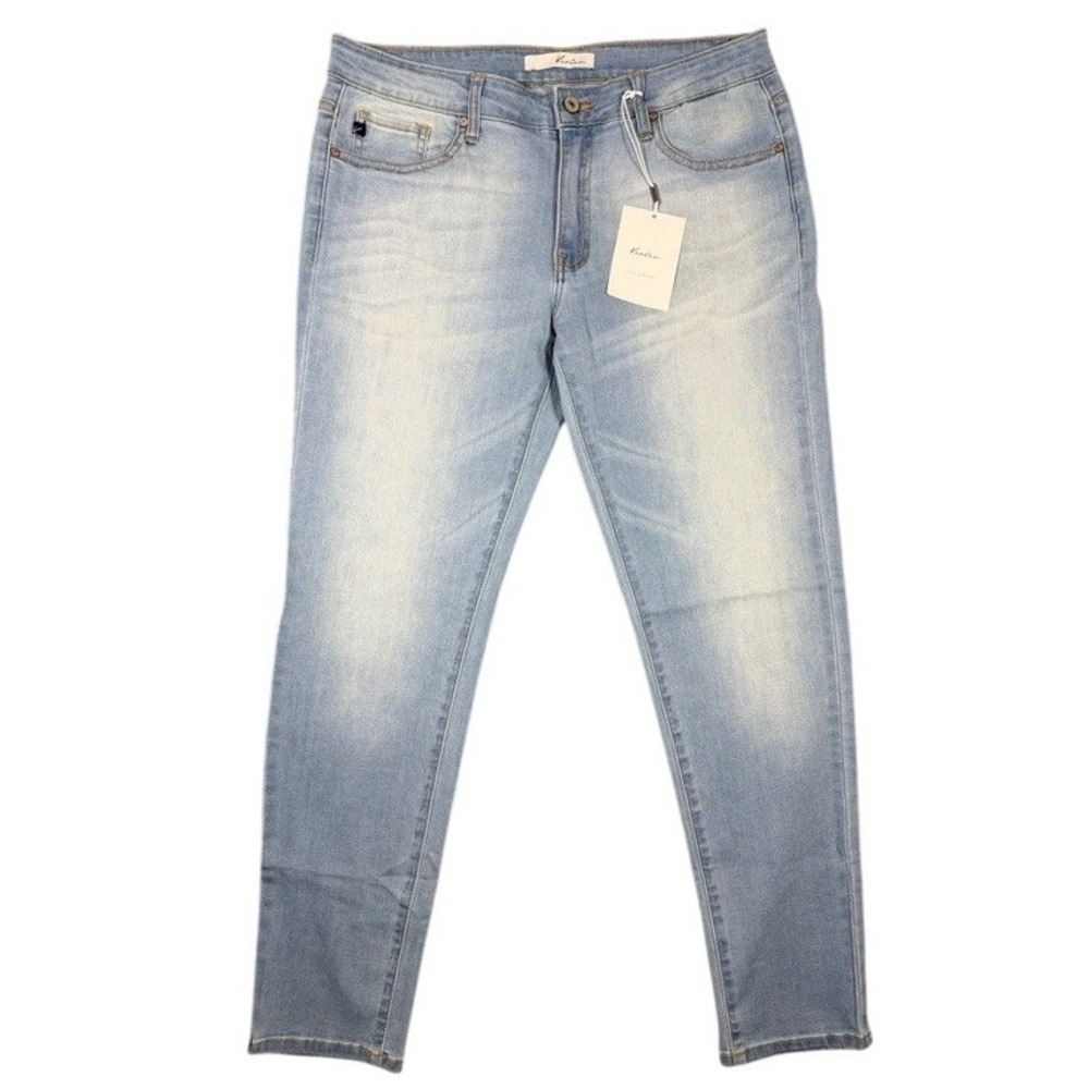 KanCan Womens Light Wash High Rise Skinny Jeans KC7085LRT Size 15/31 NWT